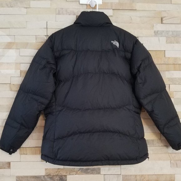 North Face Womens XL Black Goose Down Winter Ladies Puffer Jacket Bubble Coat - Picture 5 of 5